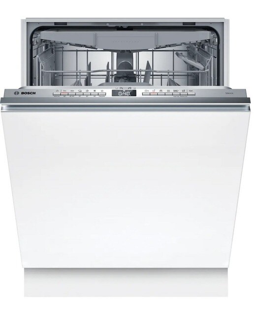 Máquina de Lavar Loiça Encastrável Bosch Serie 4 SMV4EVX04E, 3ª Bandeja, de 13 Conjuntos e de 60 cm Aço-1