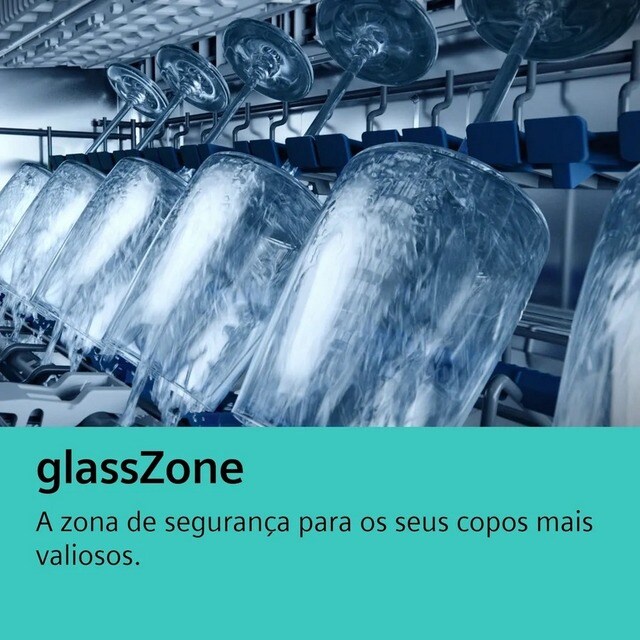 Máquina de Lavar Loiça Encastrável Siemens iQ700 SN97TX02CE varioHinge, 3ª Bandeja, de 14 Conjuntos e de 60 cm 6