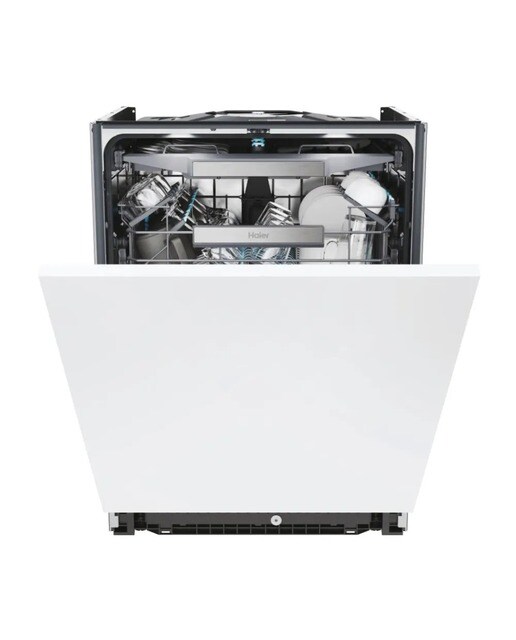 Imagem 0 de Máquina de Lavar Loiça Encastrável Haier I-Pro Shine Série 6 XS 4A4M4PB de 14 Conjuntos, 3º Cesto e de 59,7 cm