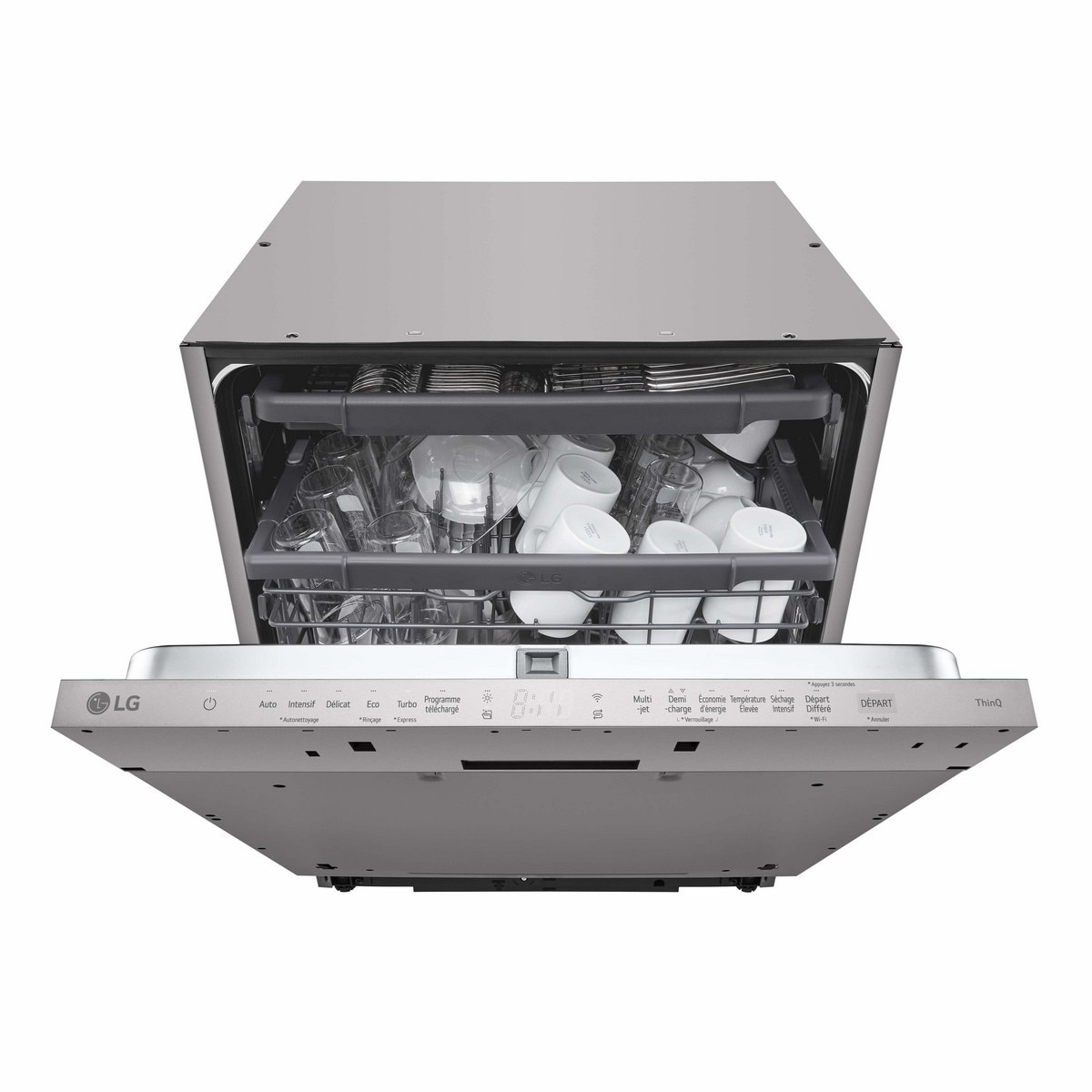Máquina de Lavar Loiça Encastrável LG DB243TX Inverter Direct Drive?, de 14 Conjuntos, 3º Cesto e de 60 cm 2