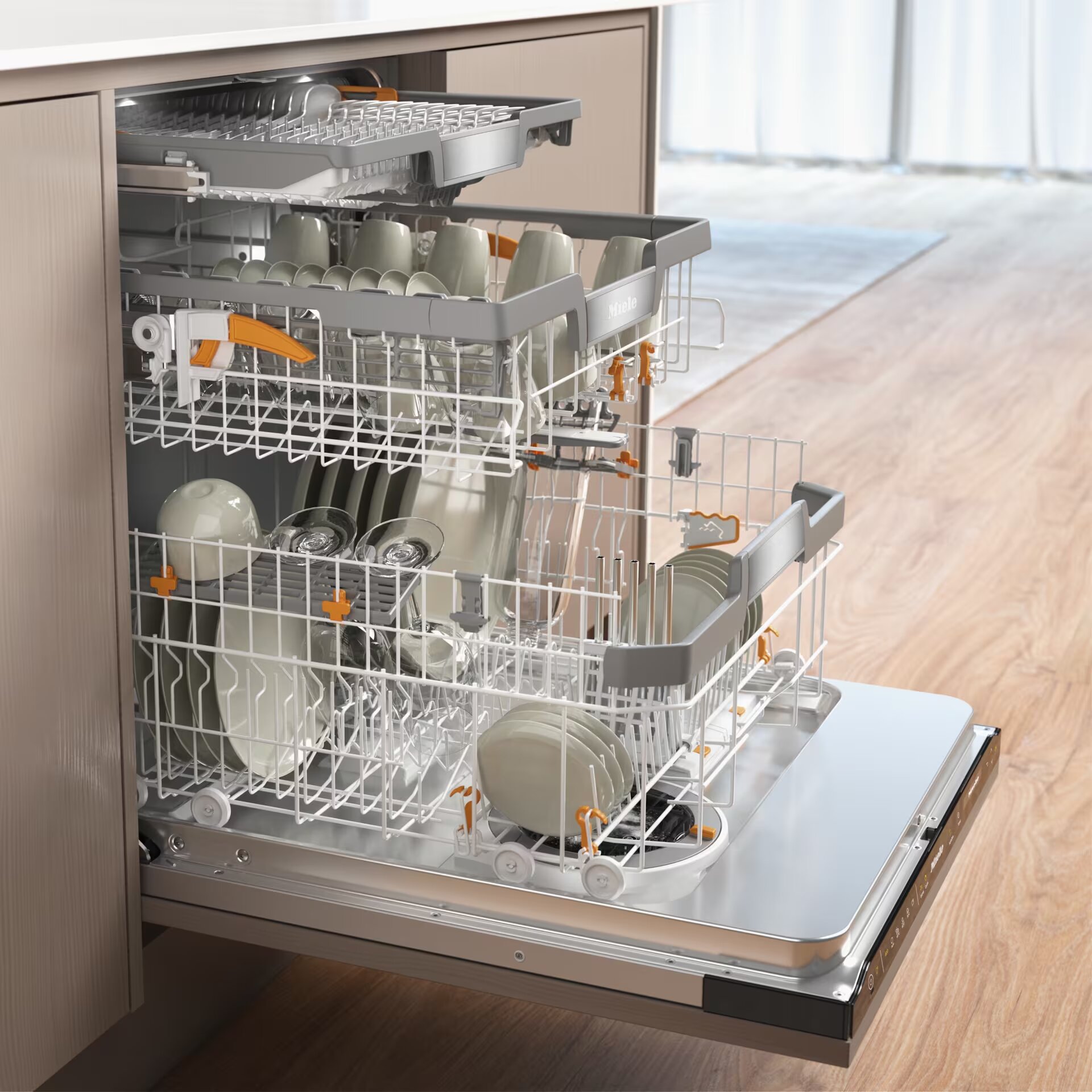Máquina de Lavar Loiça Encastrável Miele G 7792 SCVi, AutoDos com PowerDisk, de 14 Conjuntos e 60 cm 3