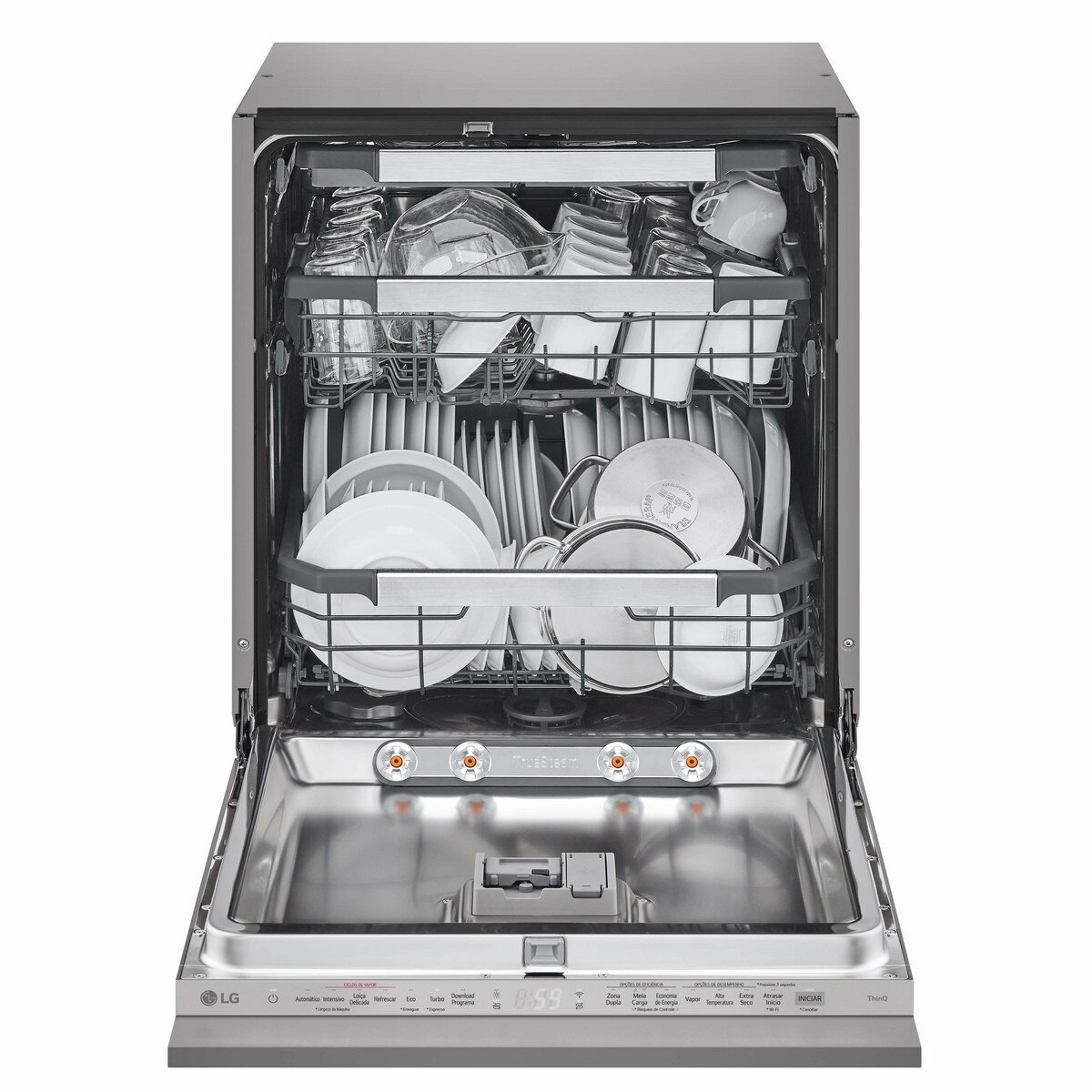 Máquina de Lavar Loiça Encastrável LG DB597TXS QuadWash, 14 Conjuntos e 60 cm 2
