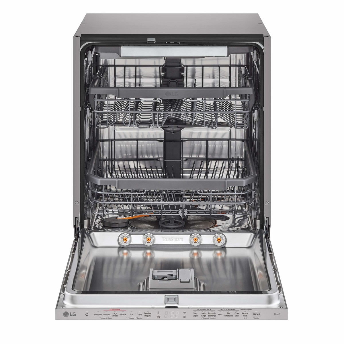 Máquina de Lavar Loiça Encastrável LG DB375TXS QuadWash, de 14 Conjuntos e 60 cm 3