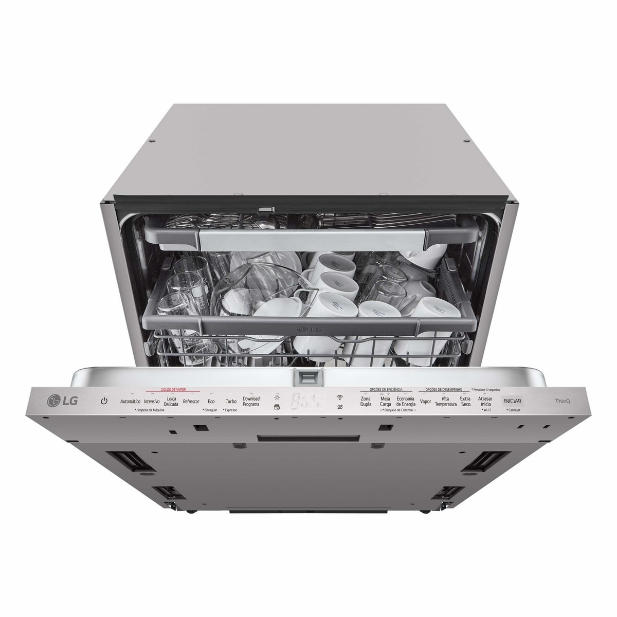 Máquina de Lavar Loiça Encastrável LG DB375TXS QuadWash, de 14 Conjuntos e 60 cm 4