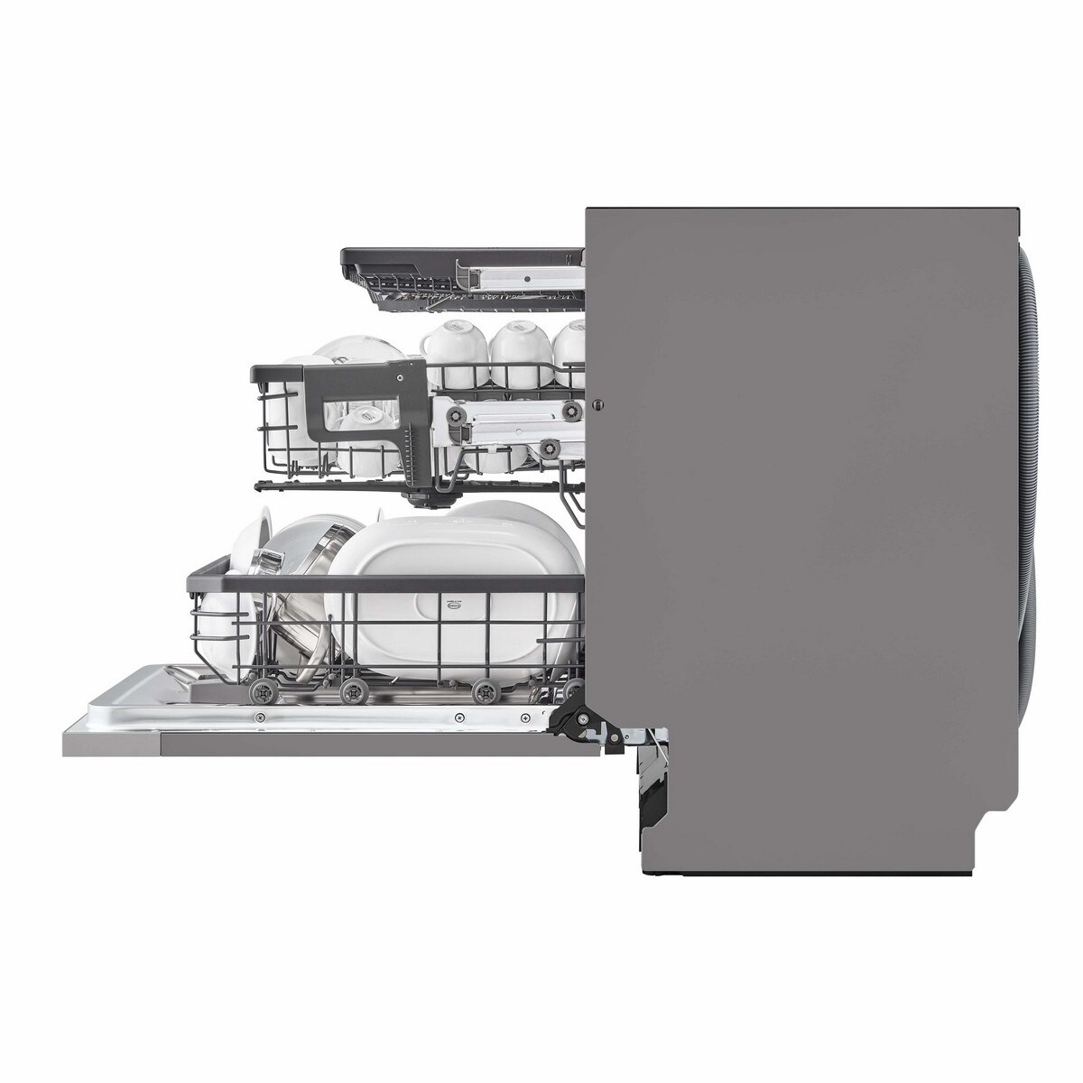 Máquina de Lavar Loiça Encastrável LG DB375TXS QuadWash, de 14 Conjuntos e 60 cm 5