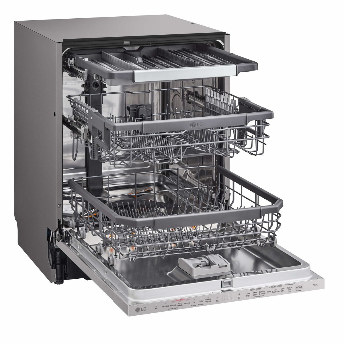 Máquina de Lavar Loiça Encastrável LG DB375TXS QuadWash, de 14 Conjuntos e 60 cm 9