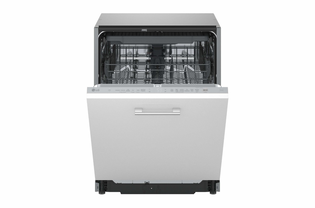 Máquina de Lavar Loiça Encastrável LG DB273TX QuadWash, de 14 Conjuntos e 60 cm 4