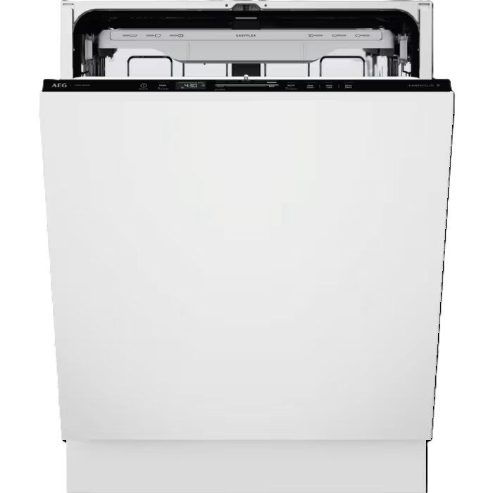 Imagem 0 de Máquina de Lavar Loiça Encastrável AEG Série 8000 GI8200X5TN, de 14 Conjuntos, 3ª Bandeja, Cesto Regulável em Altura, Luz Interior, Extra Silenciosa e de 60 cm