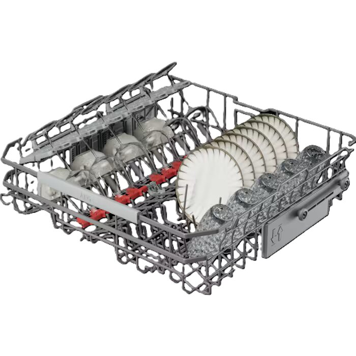 Máquina de Lavar Loiça Encastrável AEG Série 8000 GI8200X5TN, de 14 Conjuntos, 3ª Bandeja, Cesto Regulável em Altura, Luz Interior, Extra Silenciosa e de 60 cm 14