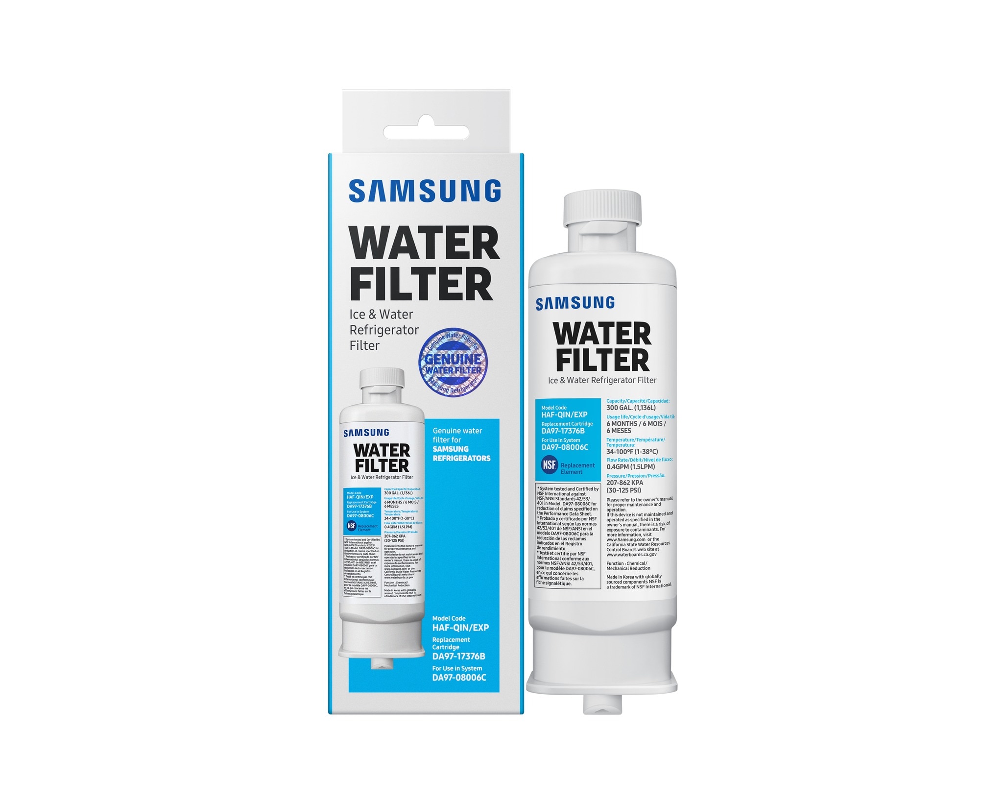 Filtro Interior Samsung HAF-QIN (Frigorífico de 4 Portas) 3