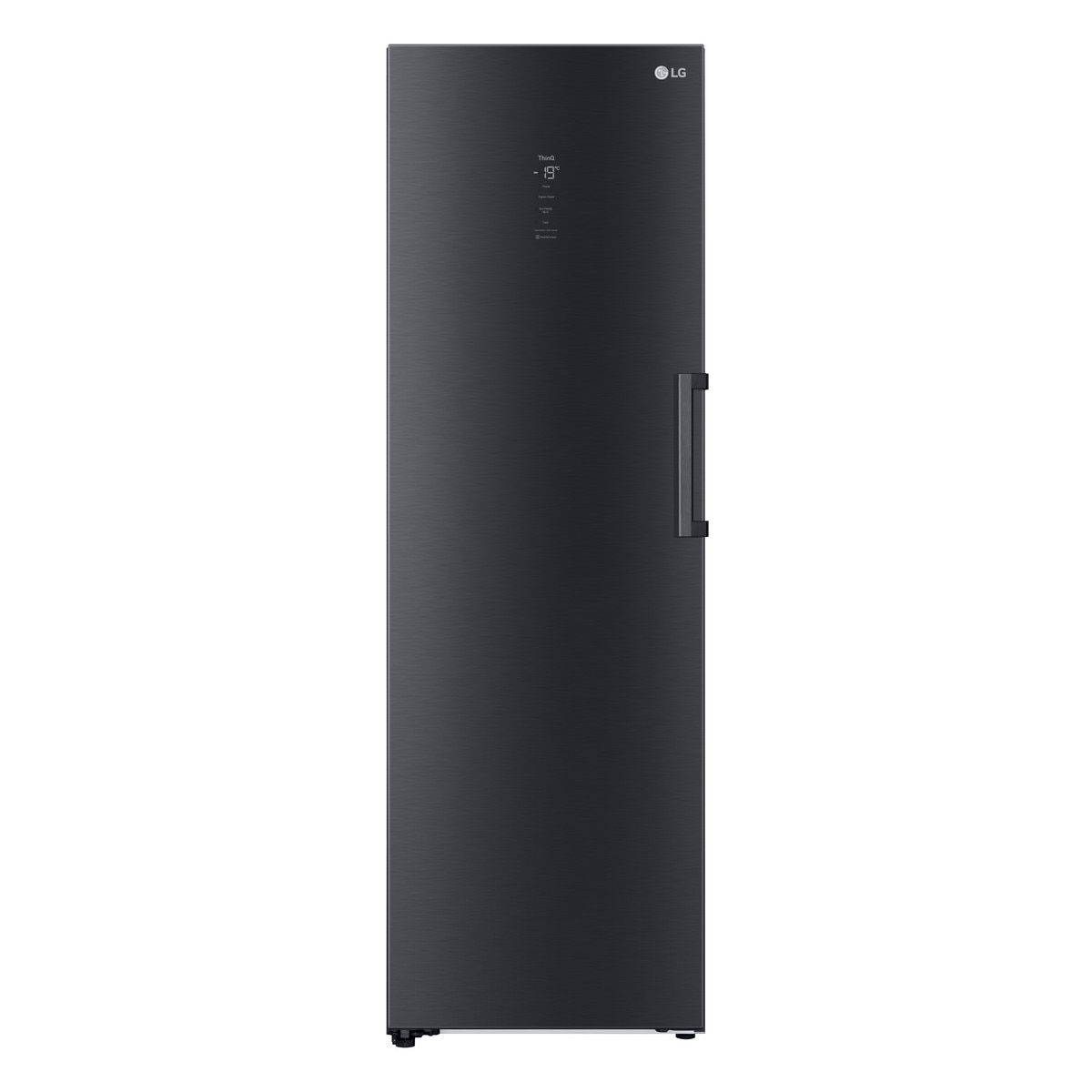Arca Congeladora Vertical LG GFM61MCCSF No Frost de 186 cm - Black Matte Preto mate-4