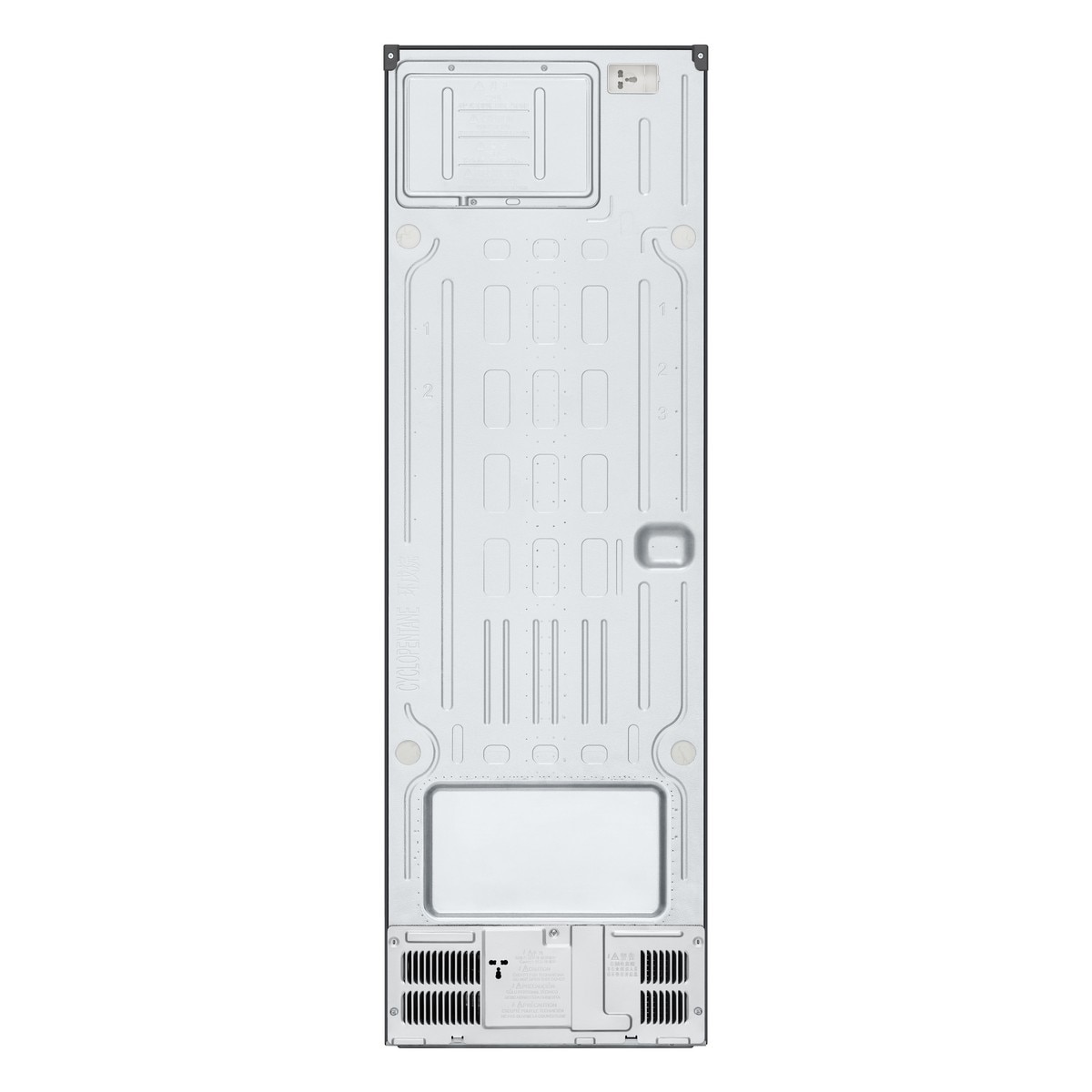 Arca Congeladora Vertical LG GFM61MCCSF No Frost de 186 cm - Black Matte Preto mate-10