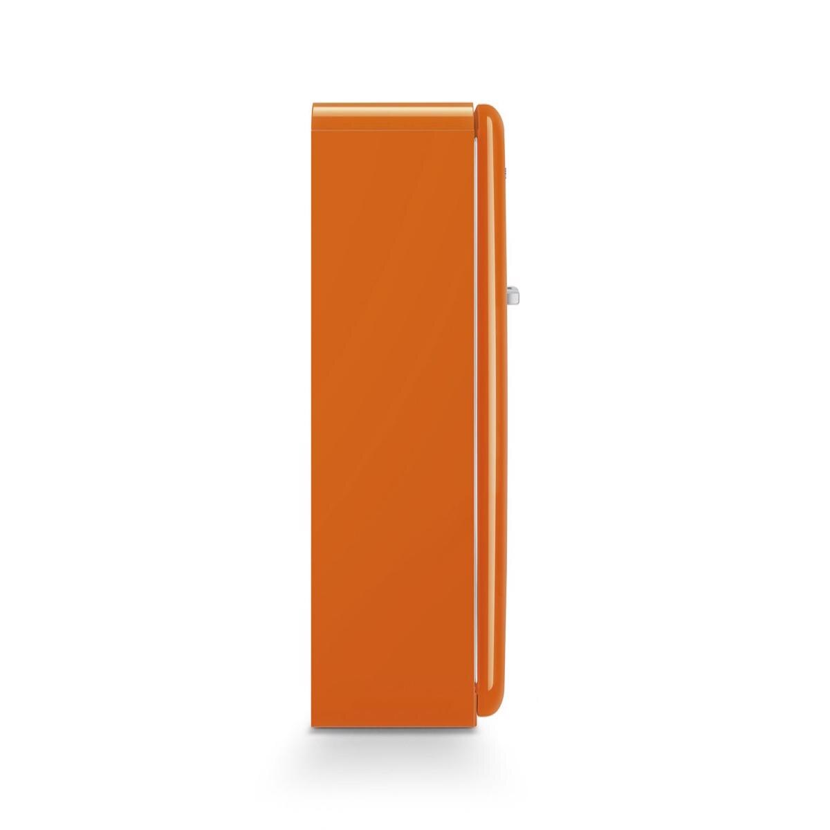 Frigorífico de 1 Porta Smeg Anni 50 FAB28ROR5 Ventilado e Estático com Dobradiças à Direita e de 153 cm - Laranja Polido Laranja-2