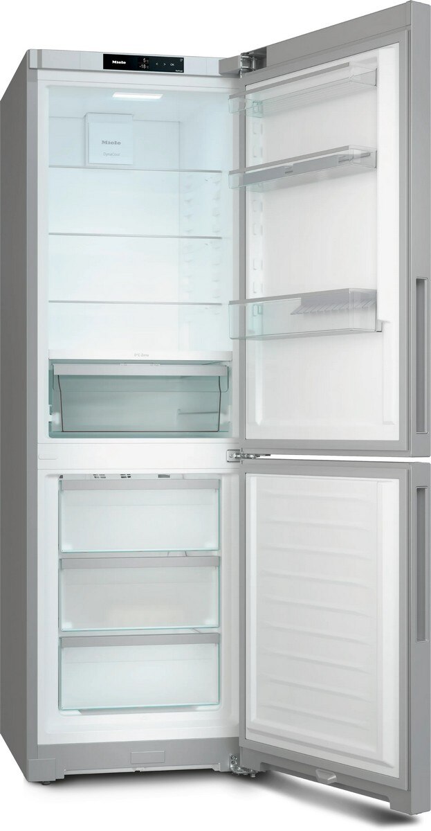 Frigorífico Combinado Miele KFN 4377 C 125 PerfectFresh Pro e NoFrost e de 185,5 cm - Prateado Aço inoxidável-2