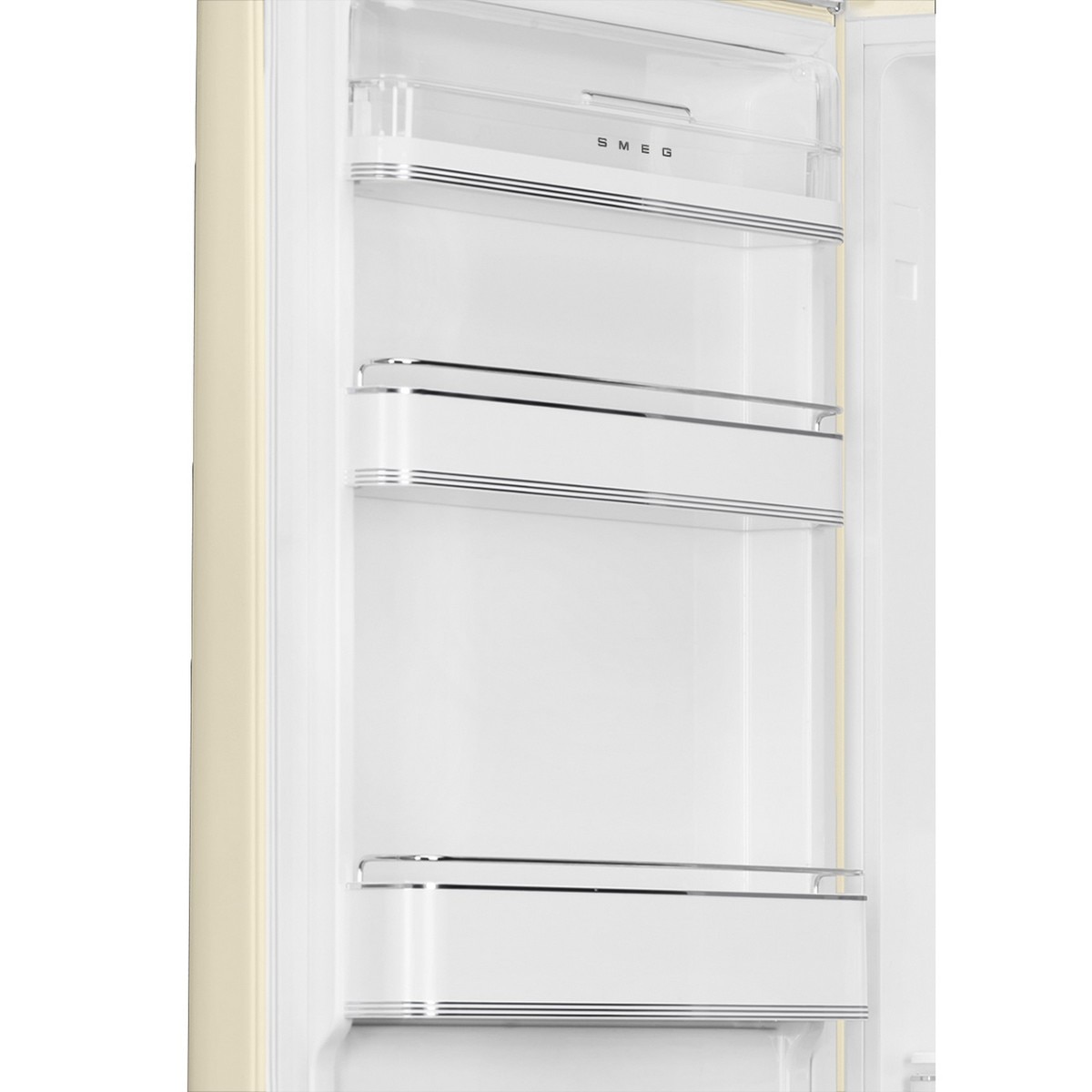 Frigorífico Combinado Smeg Anni 50 FAB32LCR6 Total No Frost com Abertura à Esquerda - Creme Creme-3