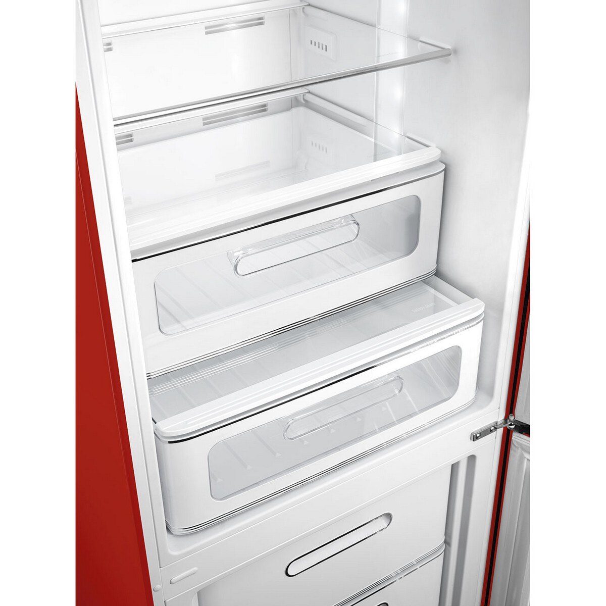 Frigorífico Combinado Smeg Anni 50 FAB32RRD6 Total No Frost com Abertura à Direita - Vermelho Vermelho-6