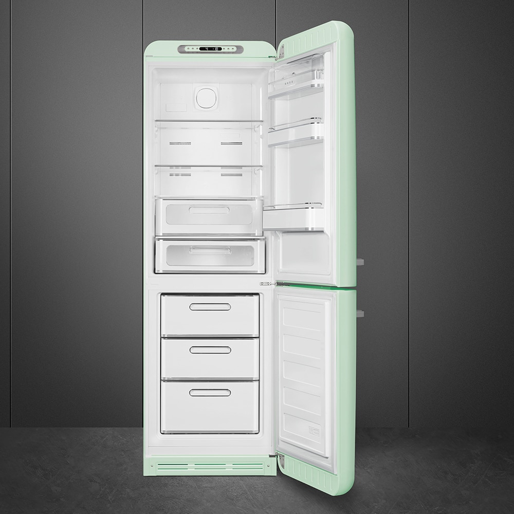 Frigorífico Combinado Smeg FAB32RPG6 Total No Frost, 331 Litros com Abertura à Direita - Verde Água Verde Água-2