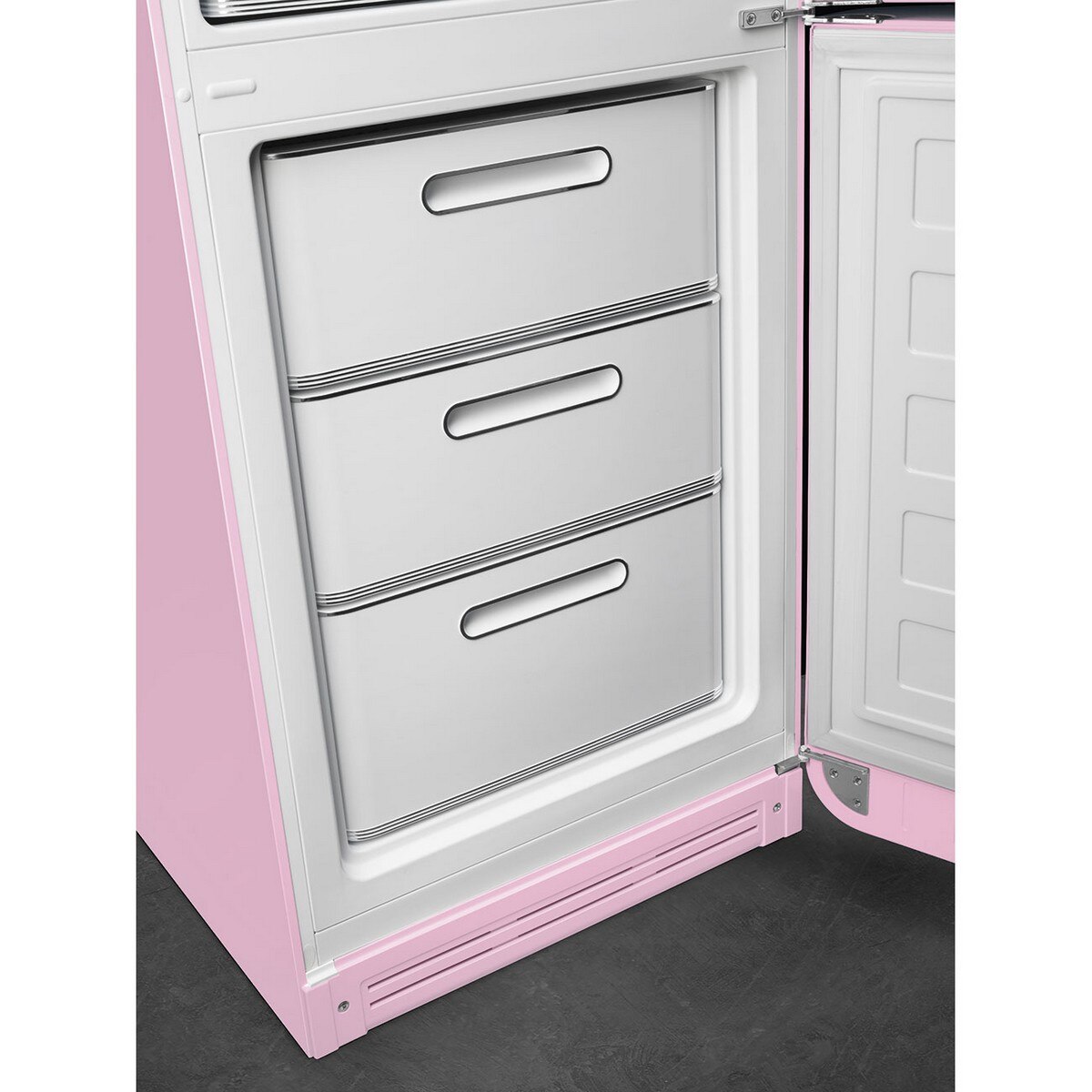 Frigorífico Combinado Smeg Anni 50 FAB32RPK6 Total No Frost com Abertura à Direita - Rosa Rosa-8