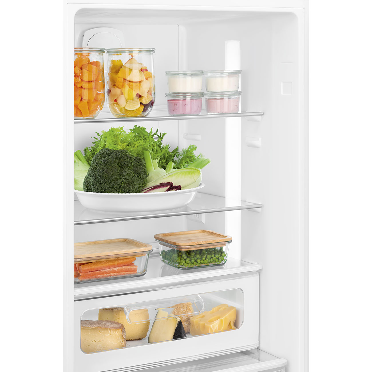 Frigorífico Combinado Smeg FAB32LPK6 Total No Frost, 331 Litros com Abertura à Esquerda - Rosa Rosa-7
