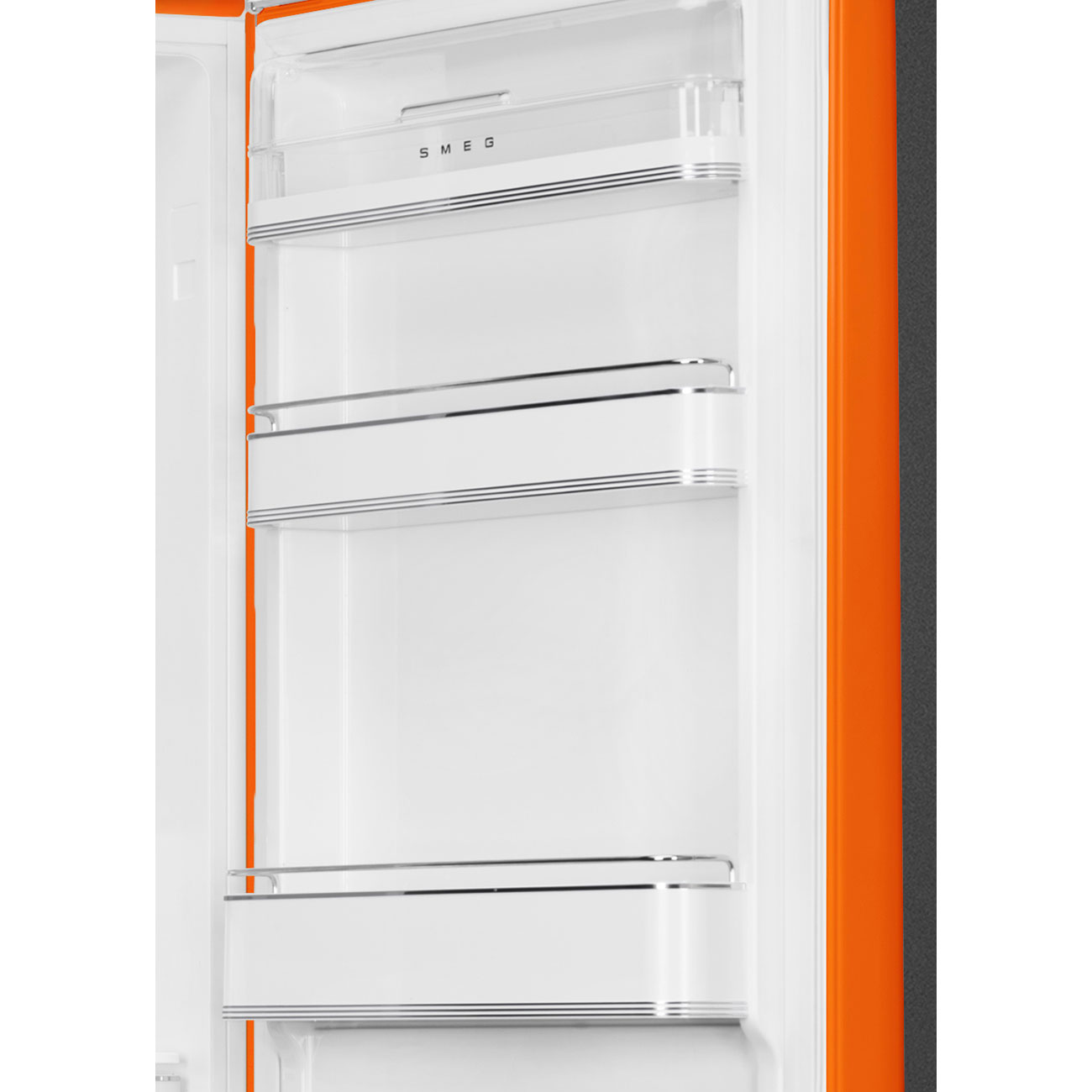 Frigorífico Combinado Smeg FAB32ROR6 Total No Frost, 331 Litros com Abertura à Direita - Laranja Laranja-5