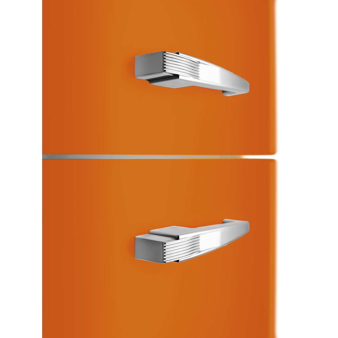Frigorífico Combinado Smeg FAB32ROR6 Total No Frost, 331 Litros com Abertura à Direita - Laranja Laranja-8