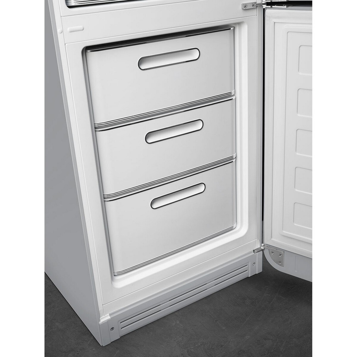 Frigorífico Combinado Smeg Anni 50 FAB32RSV6 Total No Frost com Abertura à Direita - Silver Silver-8