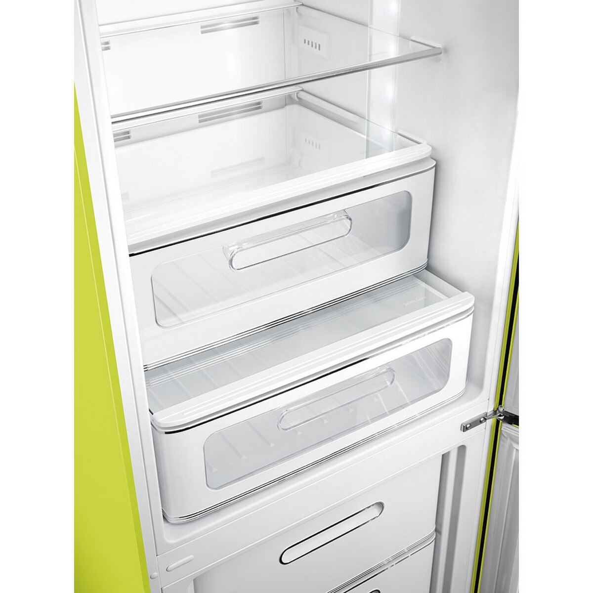 Frigorífico Combinado Smeg Anni 50 FAB32RLI6 Total No Frost com Abertura à Direita - Verde Maçã Verde maçã-4