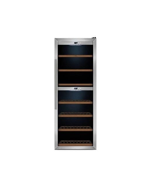 Garrafeira Caso WineMaster 5CASOD665G com Capacidade para 126 Garrafas Standard - Inox Inox-1