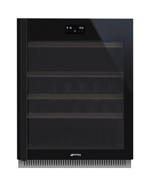Imagem 0 de Garrafeira Encastrável Smeg Dolce Stil Novo CVI638RWN3 com Capacidade para 38 Garrafas Standard - Preto
