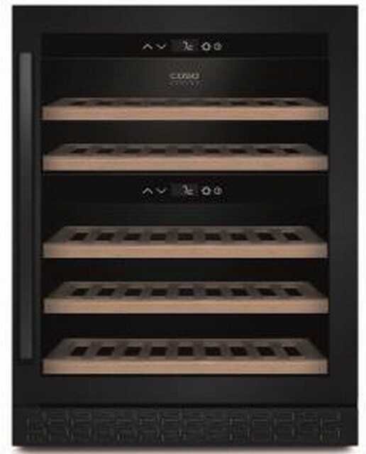Imagem 0 de Garrafeira Caso WineChef Pro 40 5CASOD773G para 40 Garrafas Standard e Tecnologia de Compressor - Preto