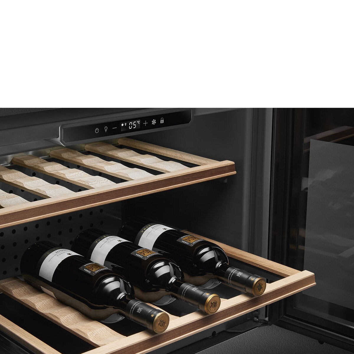 Garrafeira Encastrável Smeg Classica CVI321X3 Dobradiças à Direita com Capacidade para 21 Garrafas Standard- Aço Inox Aço inoxidável-6