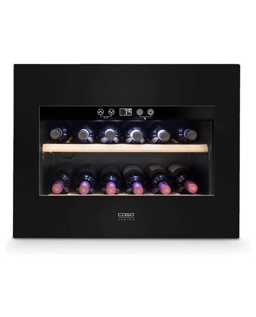 Garrafeira Encastrável Caso WineDeluxe 5CASOD7710 com Capacidade para 18 Garrafas Standard - Preto Preto-1