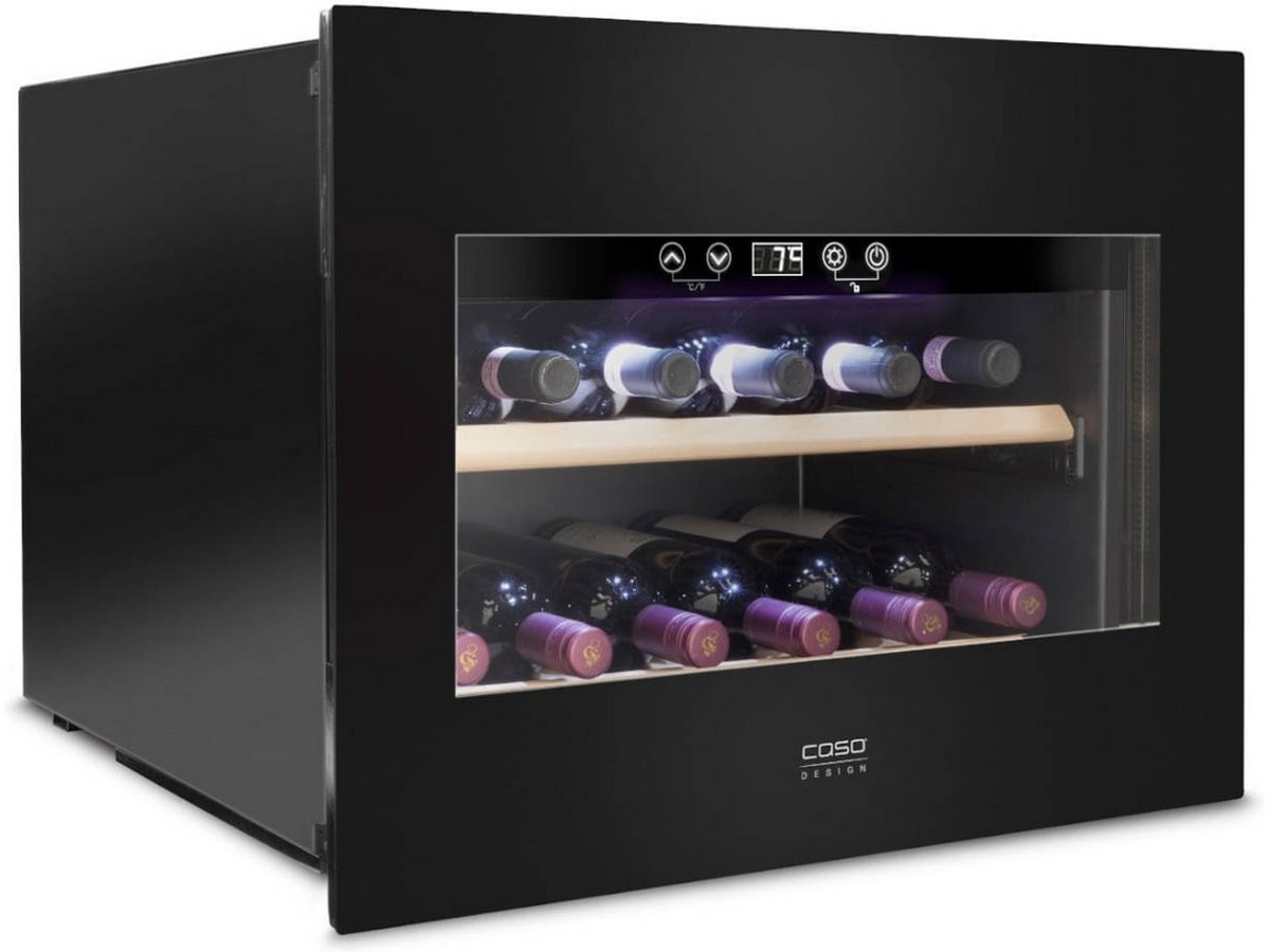 Garrafeira Encastrável Caso WineDeluxe 5CASOD7710 com Capacidade para 18 Garrafas Standard - Preto Preto-3