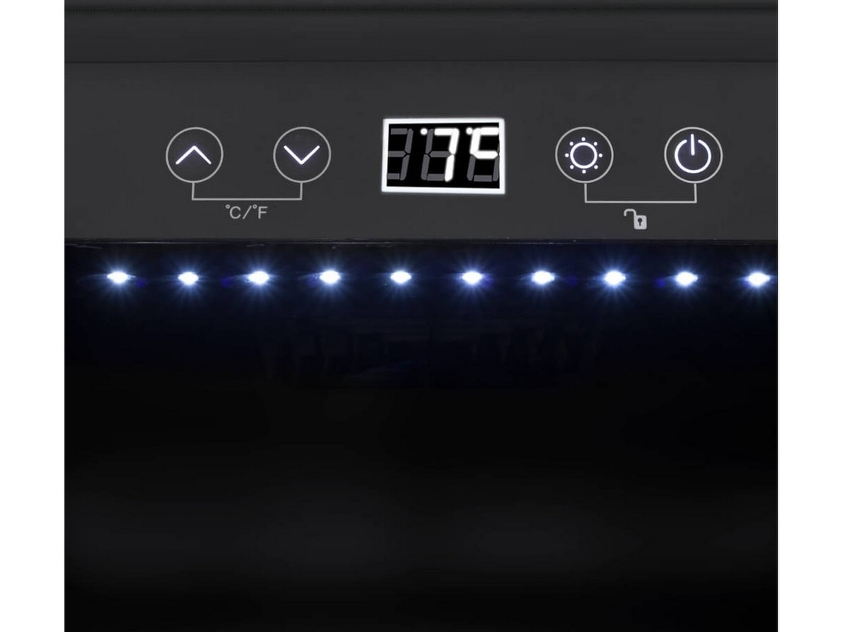 Garrafeira Encastrável Caso WineDeluxe 5CASOD7710 com Capacidade para 18 Garrafas Standard - Preto Preto-6