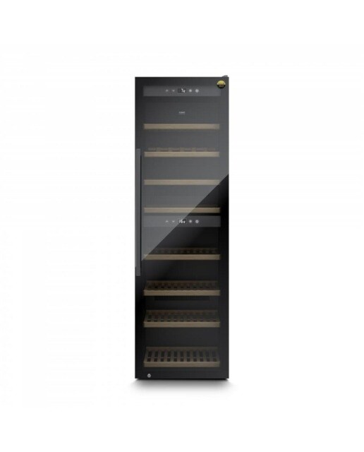 Garrafeira Caso WineExclusive 5CASOD731G com Capacidade para 180 Garrafas Standard - Preto Preto-1
