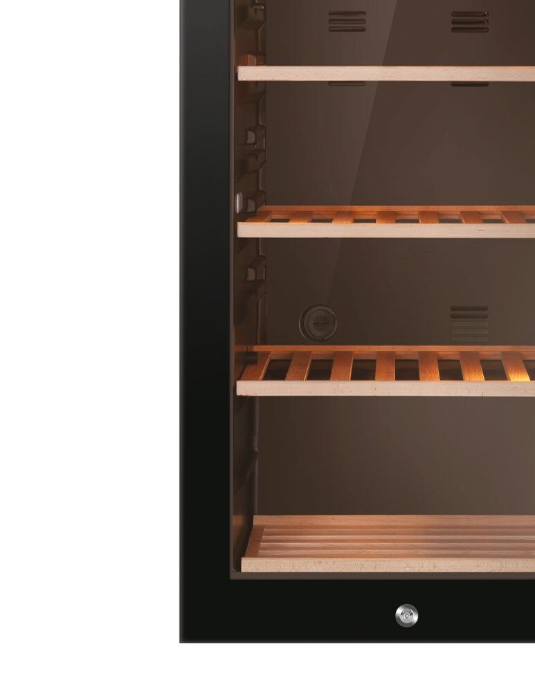 Garrafeira Haier HWS84GA Cave de Vinhos Wine Bank 50 Série 5 e Capacidade de 84 Garrafas Standard - Preto Preto / Vidro-4