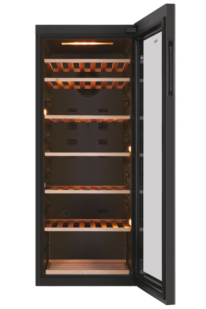 Garrafeira Haier HWS84GA Cave de Vinhos Wine Bank 50 Série 5 e Capacidade de 84 Garrafas Standard - Preto Preto / Vidro-6