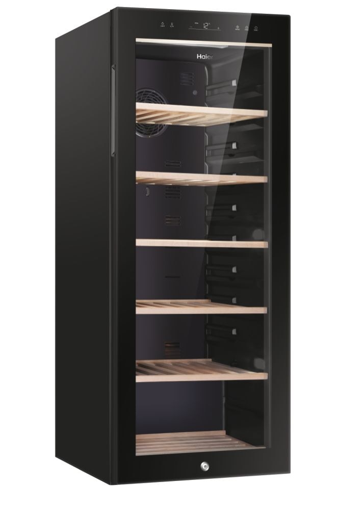 Garrafeira Haier HWS84GA Cave de Vinhos Wine Bank 50 Série 5 e Capacidade de 84 Garrafas Standard - Preto Preto / Vidro-8