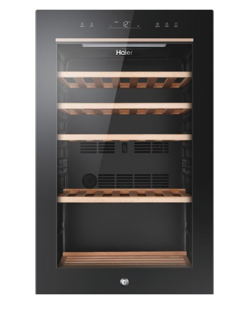 Imagem 0 de Garrafeira Haier HWS49GA Cave de Vinhos Wine Bank 50 Série 5 e Capacidade de 49 Garrafas Standard - Preto