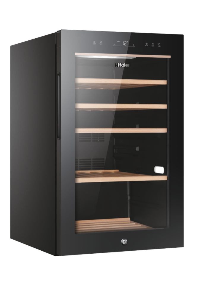 Garrafeira Haier HWS49GA Cave de Vinhos Wine Bank 50 Série 5 e Capacidade de 49 Garrafas Standard - Preto Preto / Vidro-6