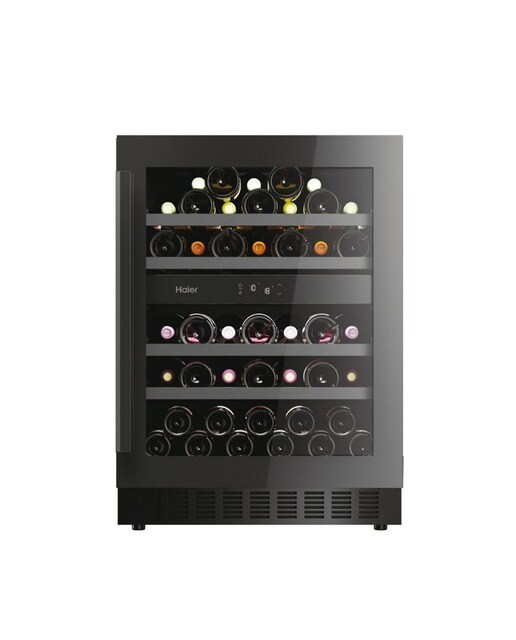 Imagem 0 de Garrafeira Encastrável Haier Series 6 HAKWBD Wine Bank 60, Capacidade 44 Garrafas Standard - Preto
