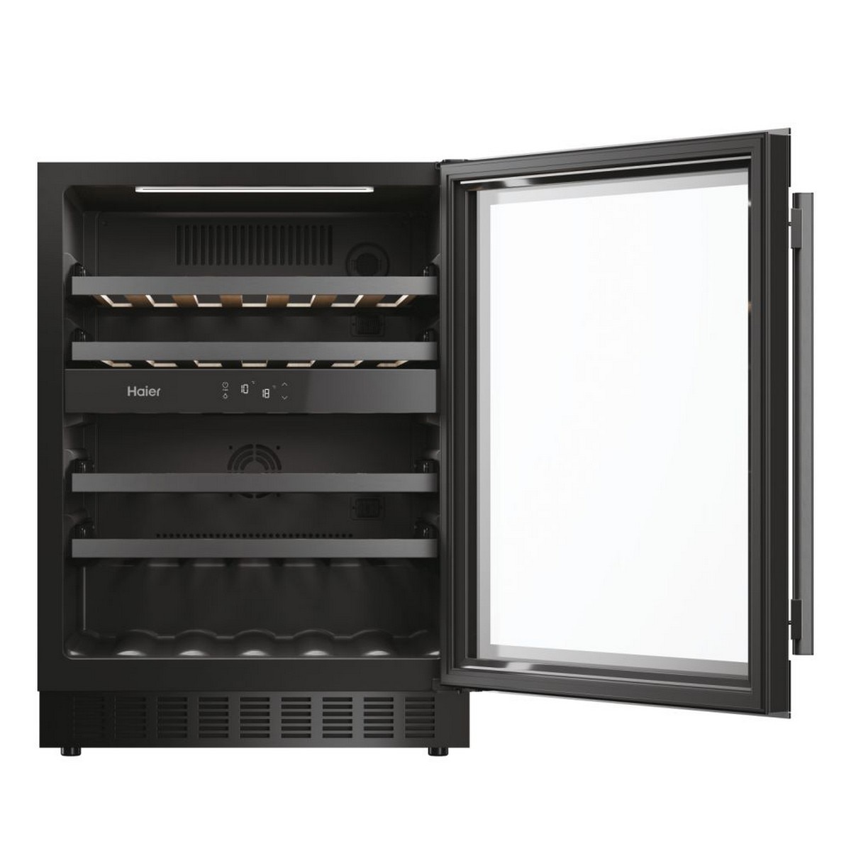 Garrafeira Encastrável Haier Series 6 HAKWBD Wine Bank 60, Capacidade 44 Garrafas Standard - Preto Preto-4