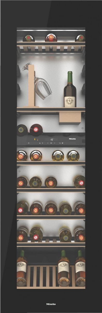 Imagem 0 de Garrafeira Encastrável Miele KWT 6722 iGS-1 FlexiFrame, SommelierSet e Push2open e para 83 Garrafas Standard - Porta Vidro