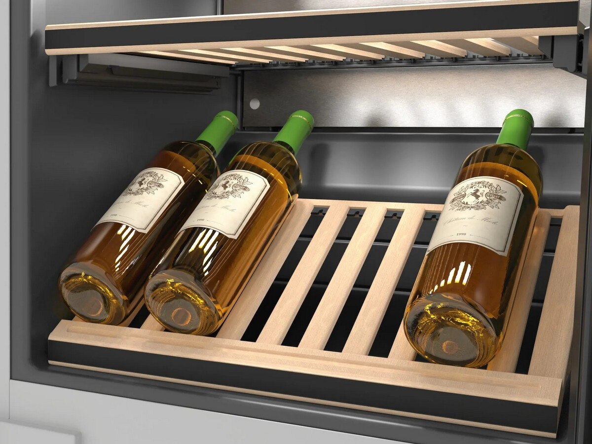 Garrafeira Encastrável Miele KWT 6722 iGS-1 FlexiFrame, SommelierSet e Push2open e para 83 Garrafas Standard - Porta Vidro Preto-4