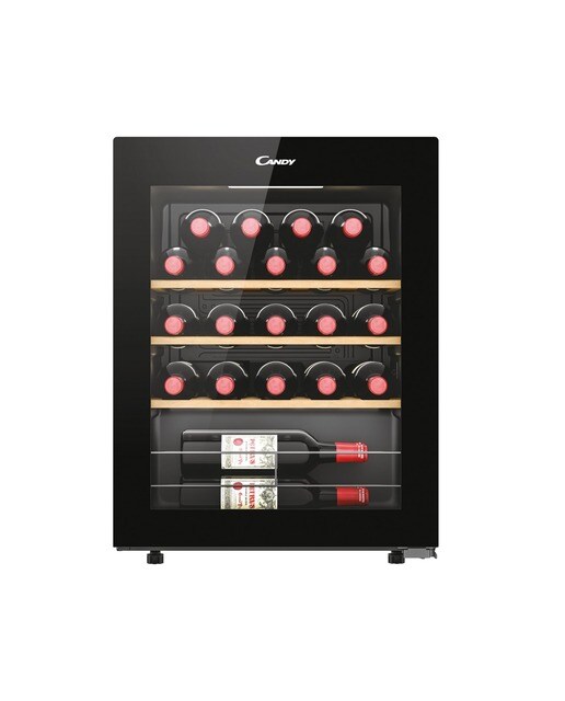 Garrafeira Candy DiVino CWC023 Capacidade de 23 Garrafas Standard - Preto Preto-1