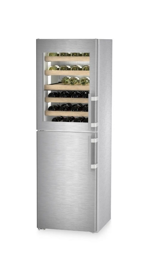 Imagem 0 de Garrafeira e Arca Congeladora Liebherr SWNstd 529i No Frost - Aço Inoxidável