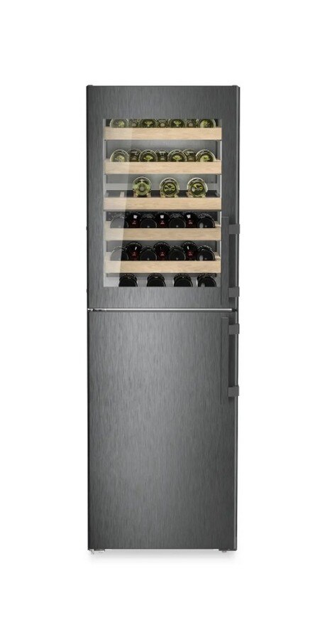 Garrafeira e Arca Congeladora Liebherr SWNbsd 529i 529i No Frost - Aço Inox BlackSteel-2