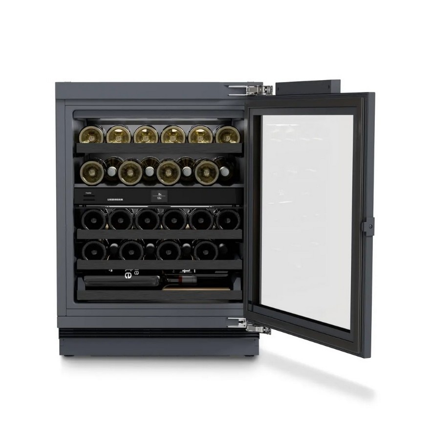 Garrafeira Encastrável Liebherr UWpri 3662 para 32 Garrafas - Preto Branco-1