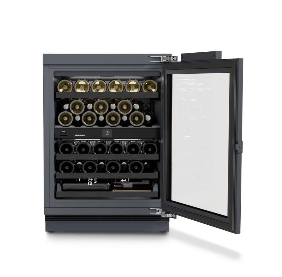 Garrafeira Encastrável Liebherr UWpri 3762 para 38 Garrafas - Preto Branco-1