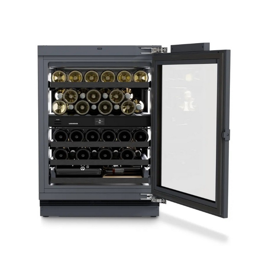 Garrafeira Encastrável Liebherr UWpri 3782 para 38 Garrafas Standard - Preto Branco-1